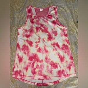 Ideology Pink and White Top NWOT